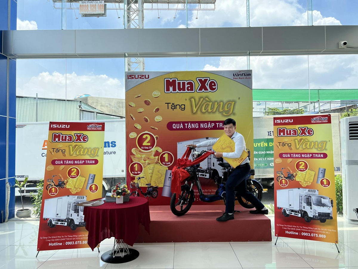 Xe tải Isuzu 2023, Xe tải đông lạnh Isuzu